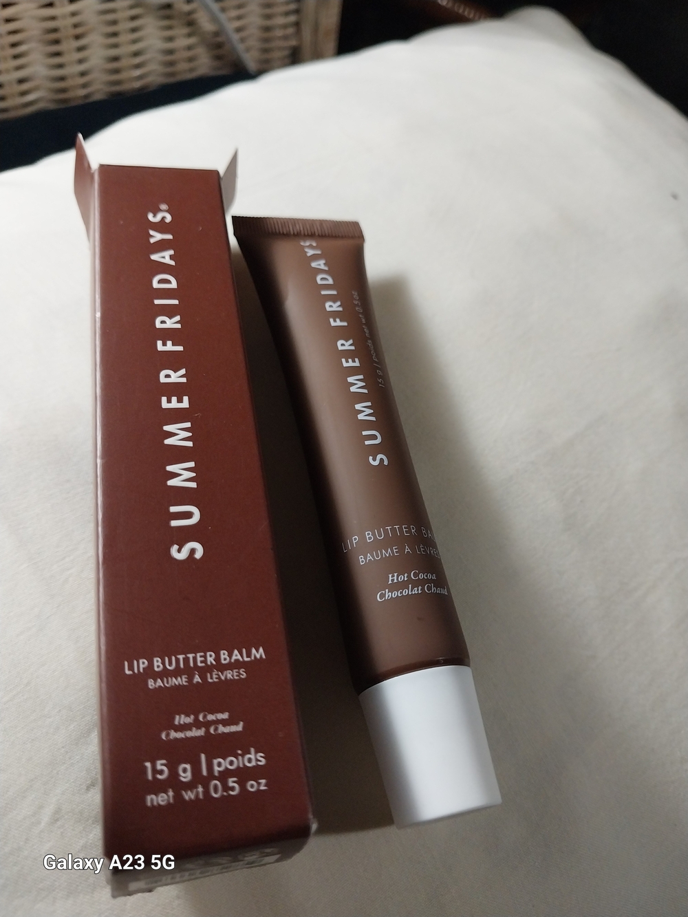 Summer Fridays Lip Butter Balm Hot Cocoa, Brown
